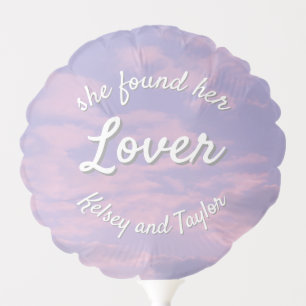 Dream Clouds Lover Theme Balloon