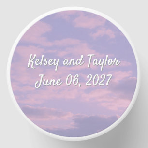 Dream Clouds Lover Themed Personalized Mini Candle Favors