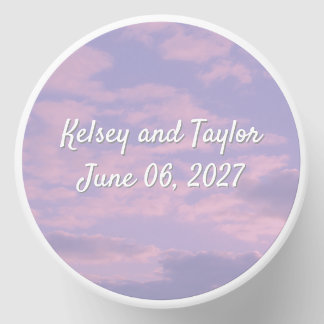 Dream Clouds Lover Themed Personalized Mini Candle Favors