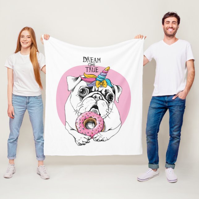 Dream Come True Fleece Blanket (In Situ)