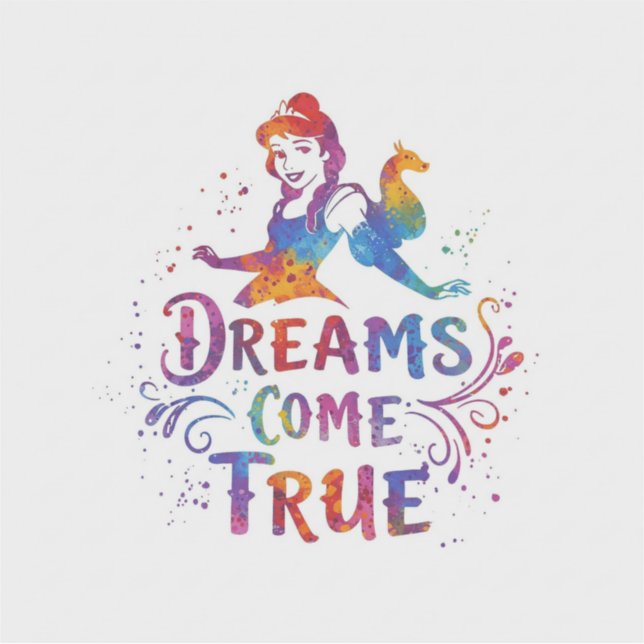 "Dream Come True" Sticker (Front)