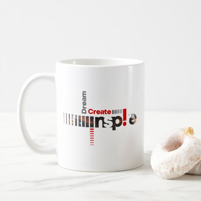 Dream Create Inspire | Classic Mug #11 (With Donut)