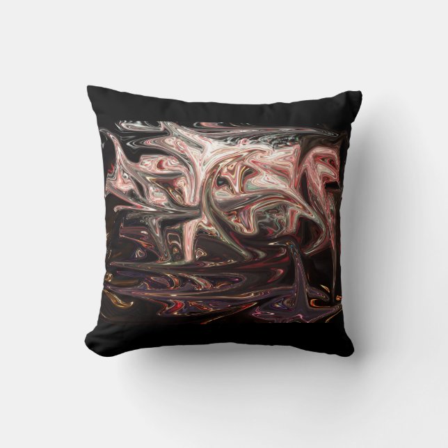 Dream Dancers Throw Pillow (Front)