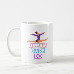 Dream Dare Do – Motivational Gymnastics Mug