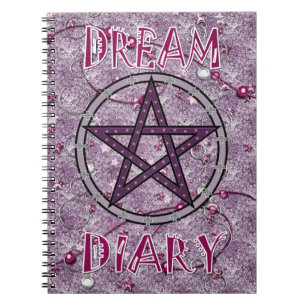 Dream Diary - pink Notebook