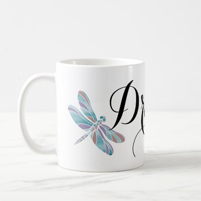 Dream Dragonflies Coffee Mug (Left)