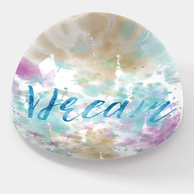 Dream Dragonflies Paperweight (Angled)