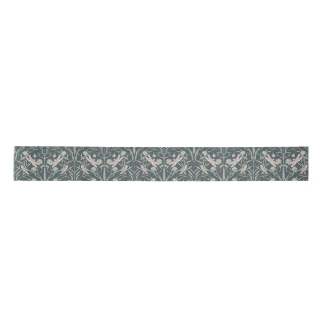 Dream Dragonfly Cornflower, Stars, Chevron  Satin Ribbon (Front)