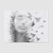 Dream Face Furniture Decoupage Tissue Paper