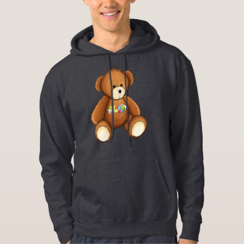 Dream First Teddy Bear logo Hoodie