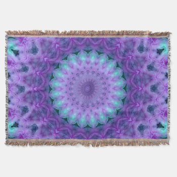 Dream Flower - 1 - Throw Blanket by usadesignstore at Zazzle