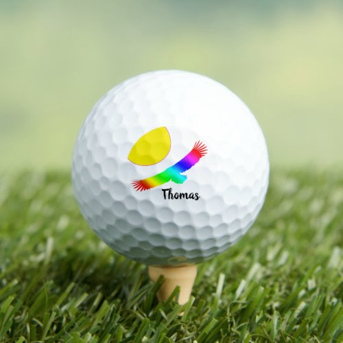 Dream Free  Golf _ Rainbow Condor  Sky King Golf Balls