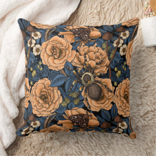 Dream garden 2 throw pillow