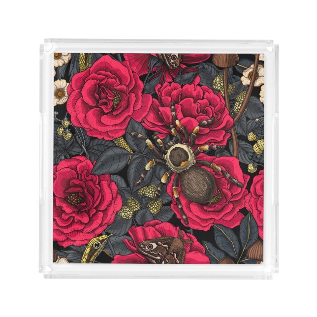 Dream garden 3 acrylic tray (Front)