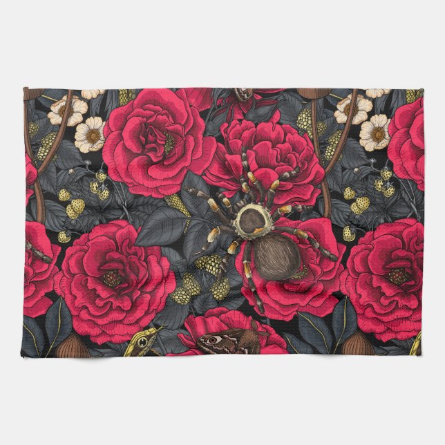 Dream garden 3 kitchen towel (Horizontal)