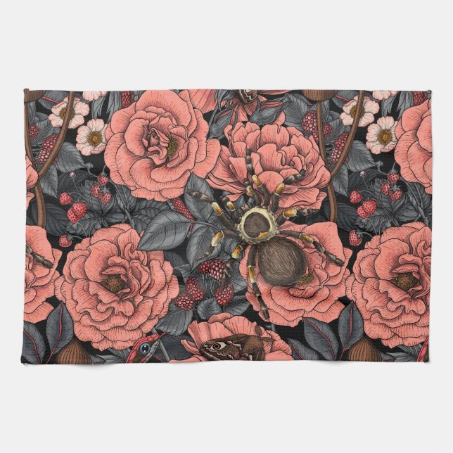 Dream garden kitchen towel (Horizontal)