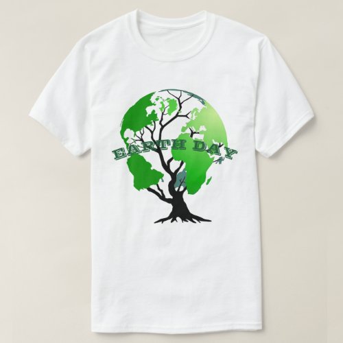 Dream Green Earth Day T_Shirt