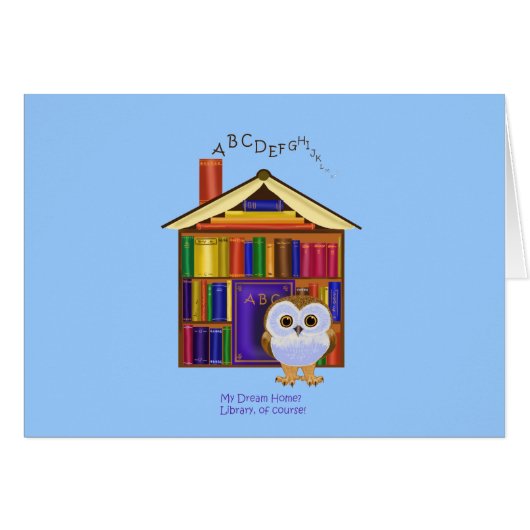 Dream Home – Library! Cards (Front Horizontal)