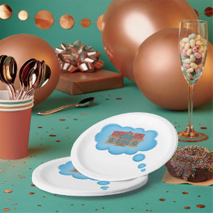 Dream Home Paper Plates