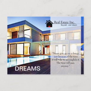 Dream Home Real Estate postcard