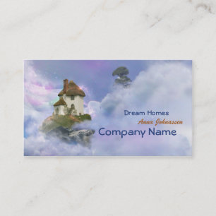 Dream Homes - fantasy elegant business card
