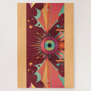 Dream Horizon Ken Gage Fantasy OpArt Jigsaw Puzzle