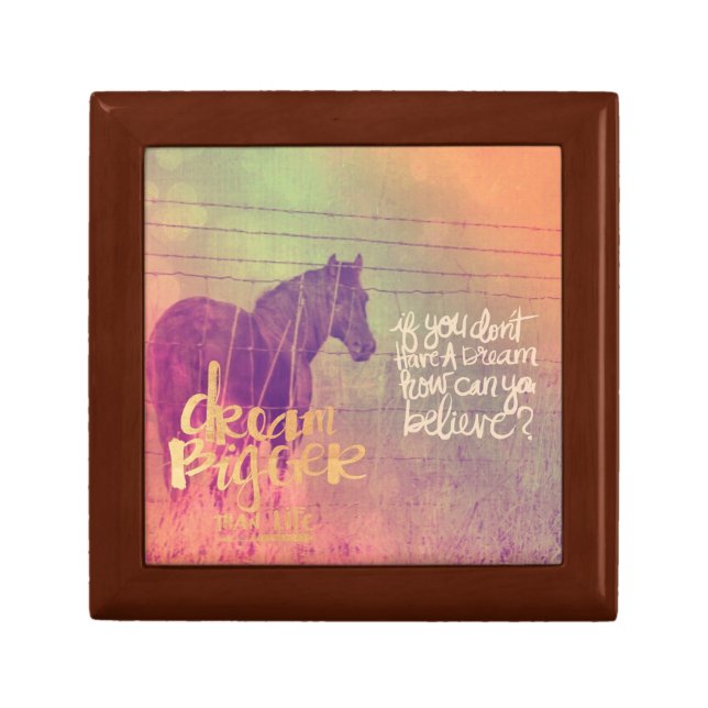 Dream Horse, Encouragement Jewelry Box (Front)
