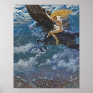 Dream Idyll (A Valkyrie) 1902 ERH Poster