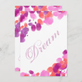 Dream Imagine Smash Book Page Scrapbooking Card (Front/Back)