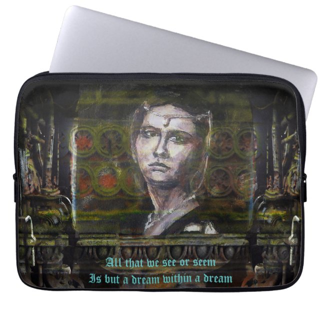 Dream in a dream Phone Laptop Sleeve (Front)