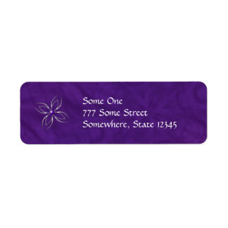 Dream in Amethyst Address Labels