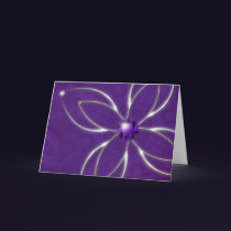Dream in Amethyst Card