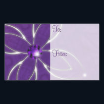 Dream in Amethyst Gift Tag Stickers