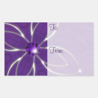 Dream in Amethyst Gift Tag Stickers