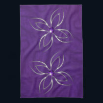 Dream in Amethyst Kitchen Towel