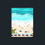 Dream in Colors Borrowed From The Sea | Ocean  Canvas Print<br><div class="desc">Dream in Colors Borrowed From The Sea illustration/painting</div>