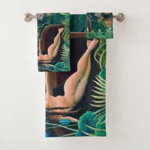 Dream in Exotic Jungle Forest Bath Towel Set