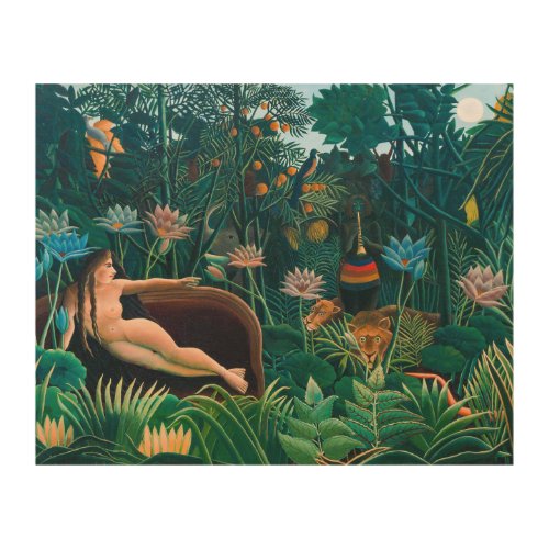 Dream in Exotic Jungle Forest Wood Wall Art