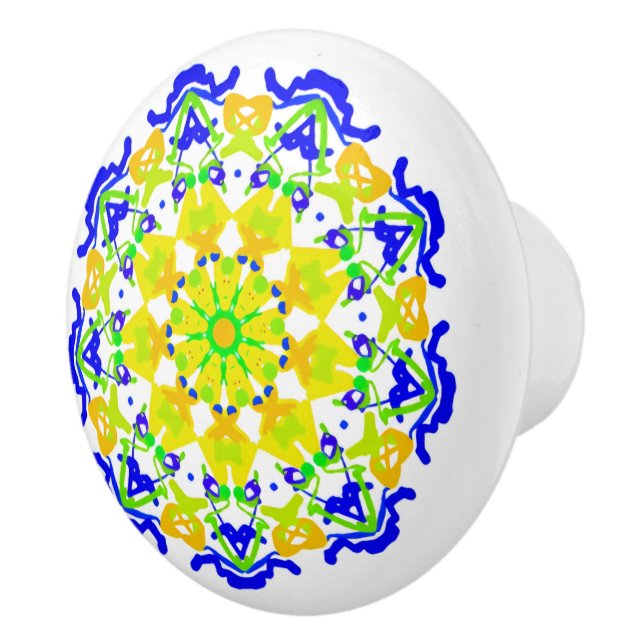 Dream in Spring Ceramic Pull (Right)