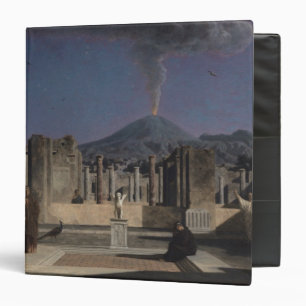 Dream in the Ruins of Pompeii, 1866 3 Ring Binder