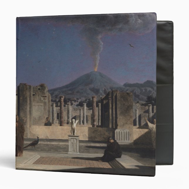 Dream in the Ruins of Pompeii, 1866 3 Ring Binder (Front/Inside)