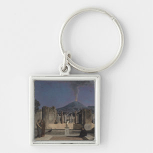 Dream in the Ruins of Pompeii, 1866 Keychain