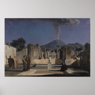 Dream in the Ruins of Pompeii, 1866 Poster