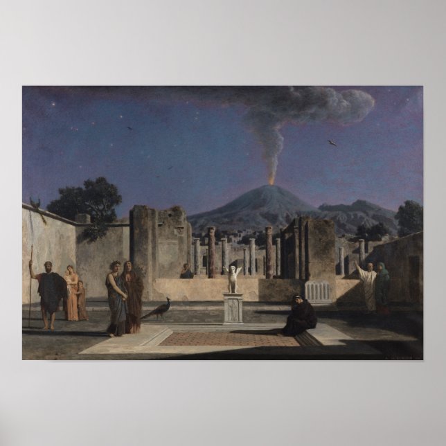 Dream in the Ruins of Pompeii, 1866 Poster (Front)