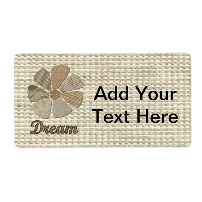 Dream Inspiration Collage Label (Front)
