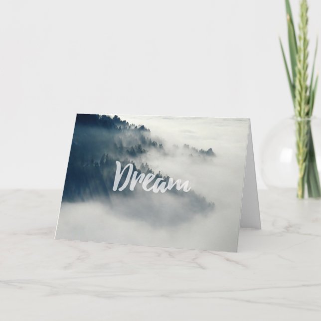 Dream Inspirational Note Card (Front)