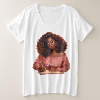 Dream. Inspire. Grow. Women's Graphic Plus T-Shirt