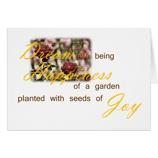 Dream Into Being (Front Horizontal)