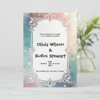 Dream Invitation: A Surreal Wedding Invitation