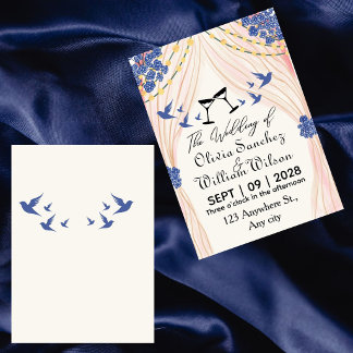 Dream invitation for a breathtaking wedding